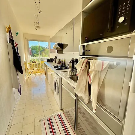 Apt4pers Renove Vuemer Acces Terrasse Parking Wifi * Arcachon